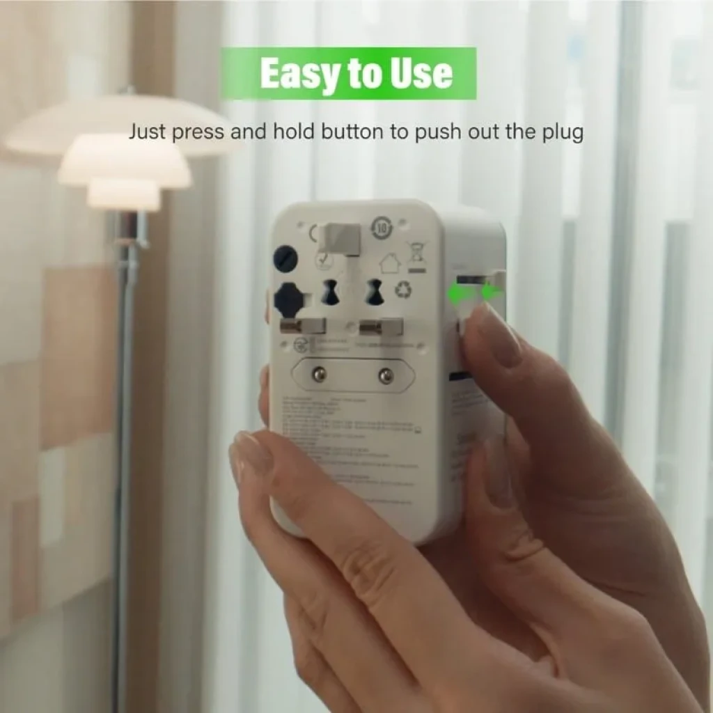 Adaptador de Viaje GlocalMe Roamplug 4G WiFi 4 en 1 - uso sencillo