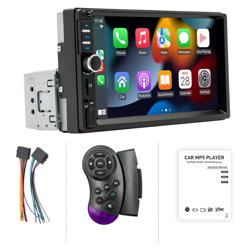 Conteúdo de Autorradio 2 DIN SWM F7018C