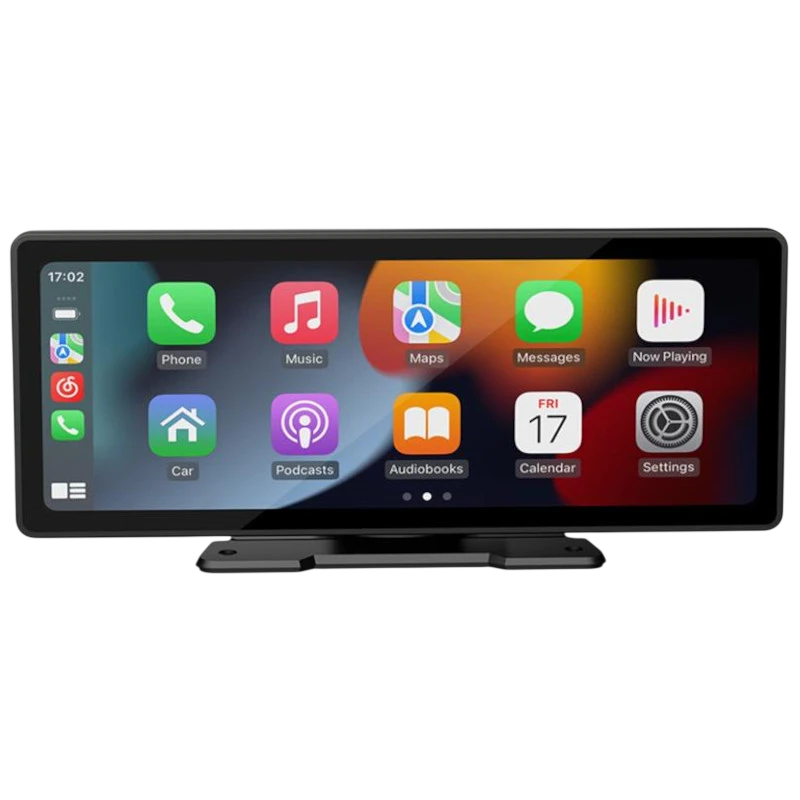 Pantalla táctil universal SWM B5303 9.3 pulgadas Carplay y Android Auto Inalámbrico Negro - Reproductor multimedia para coche