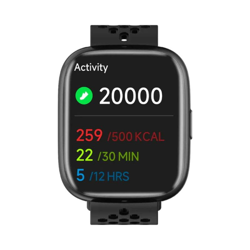 Momax SW1S negro - Reloj inteligente imagen frontal