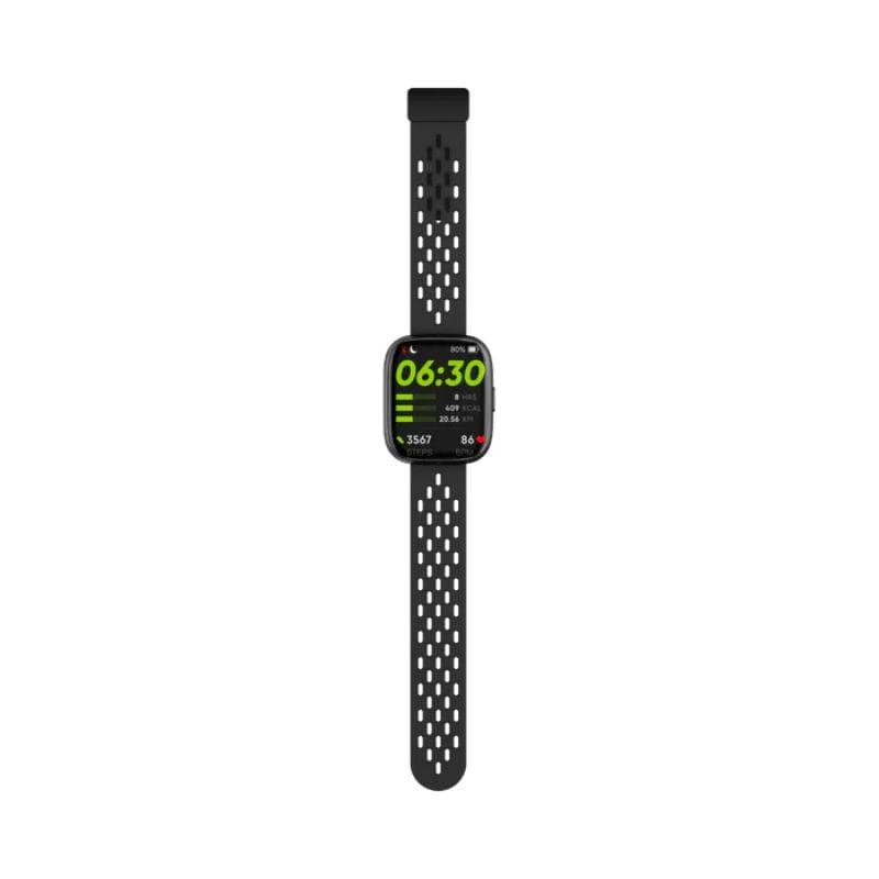 Momax SW1S negro - Reloj inteligente imagen en plano
