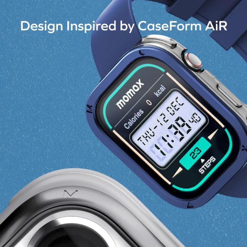 Momax SW3S Green - Relógio inteligente - pormenor do ecrã