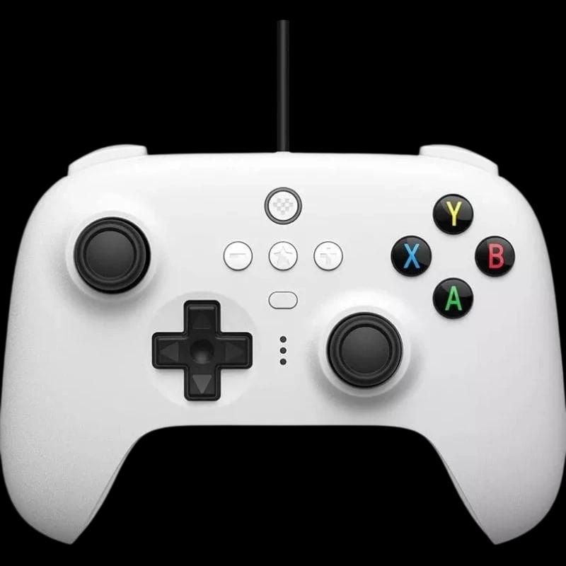 Commande de jeu 8BitDo Ultimate Wired Blanc - Manette compatible Xbox et PC