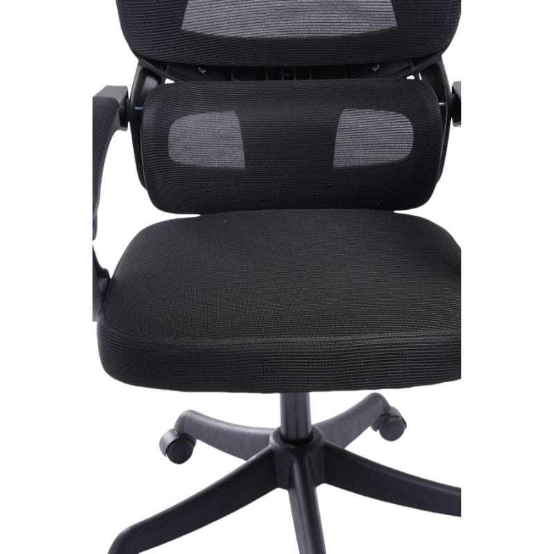 Powerbasic Lisboa Negro detalle delantero del asiento