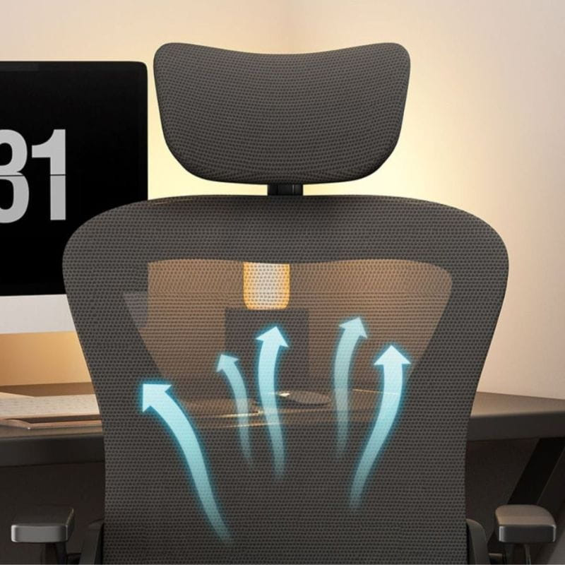 Powerbasic Lagos respaldo transpirable