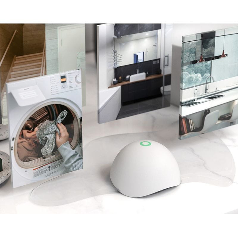 Sensor de fugas de agua Meross MS400 imagen real