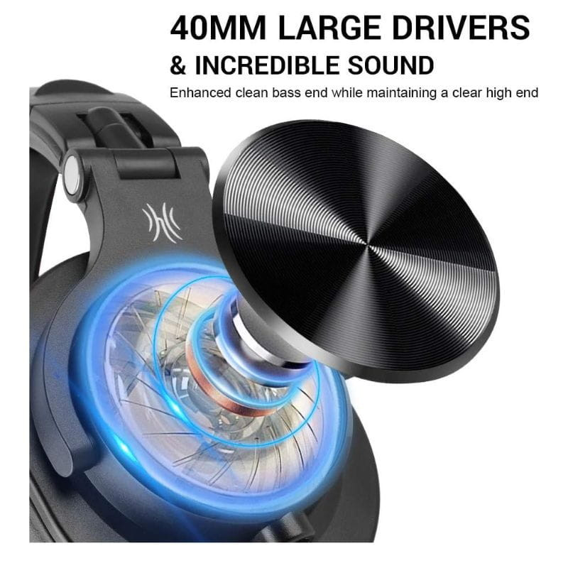 Oneodio A71M Noir - Casque filaire caractéristiques de ses transducteurs