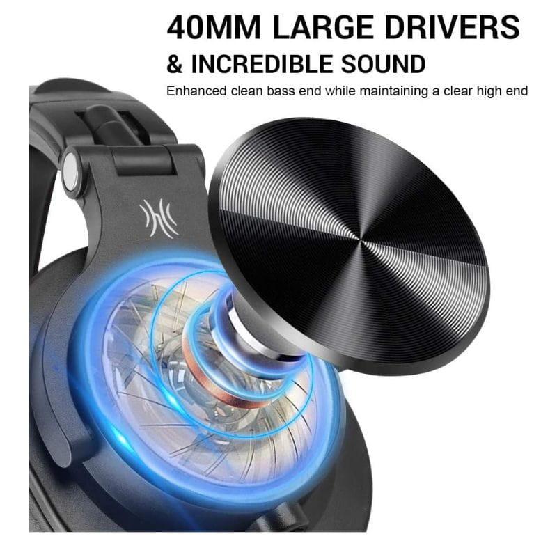 Oneodio A71M Noir - Casque filaire caractéristiques de ses transducteurs