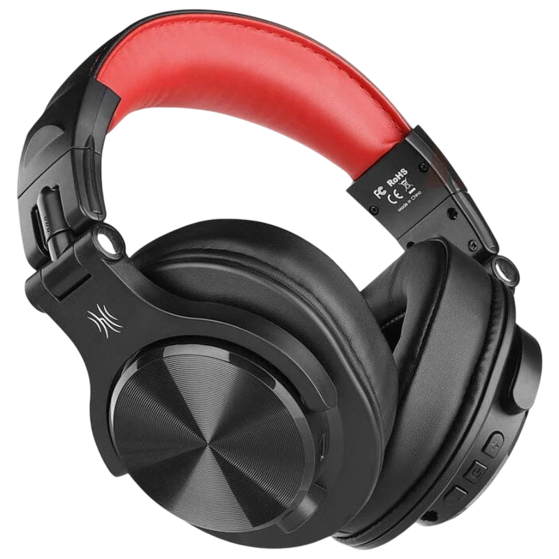 OneOdio Fusion A70 Rojo/Negro - Auriculares Bluetooth