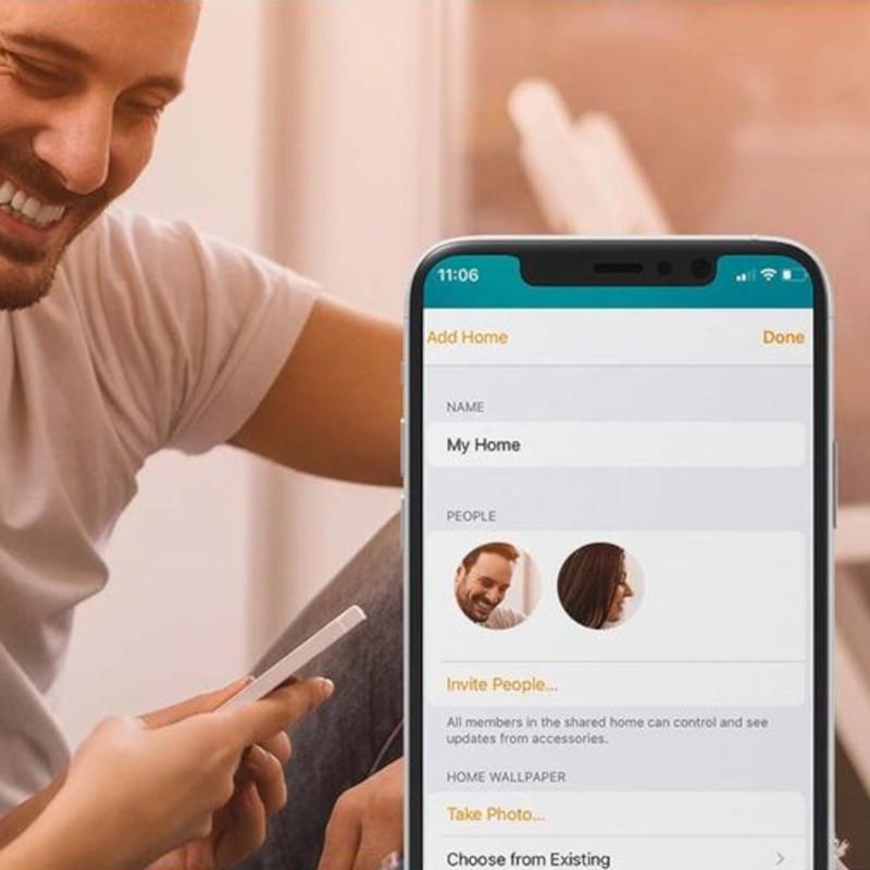 Alta qualidade de Gosund SP1-H HomeKit 16A Pack of 2 Branco - Tomada Inteligente