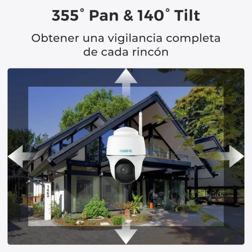 Reolink Argus Series B420 Series, domo exterior con giro 355° e inclinación 140°