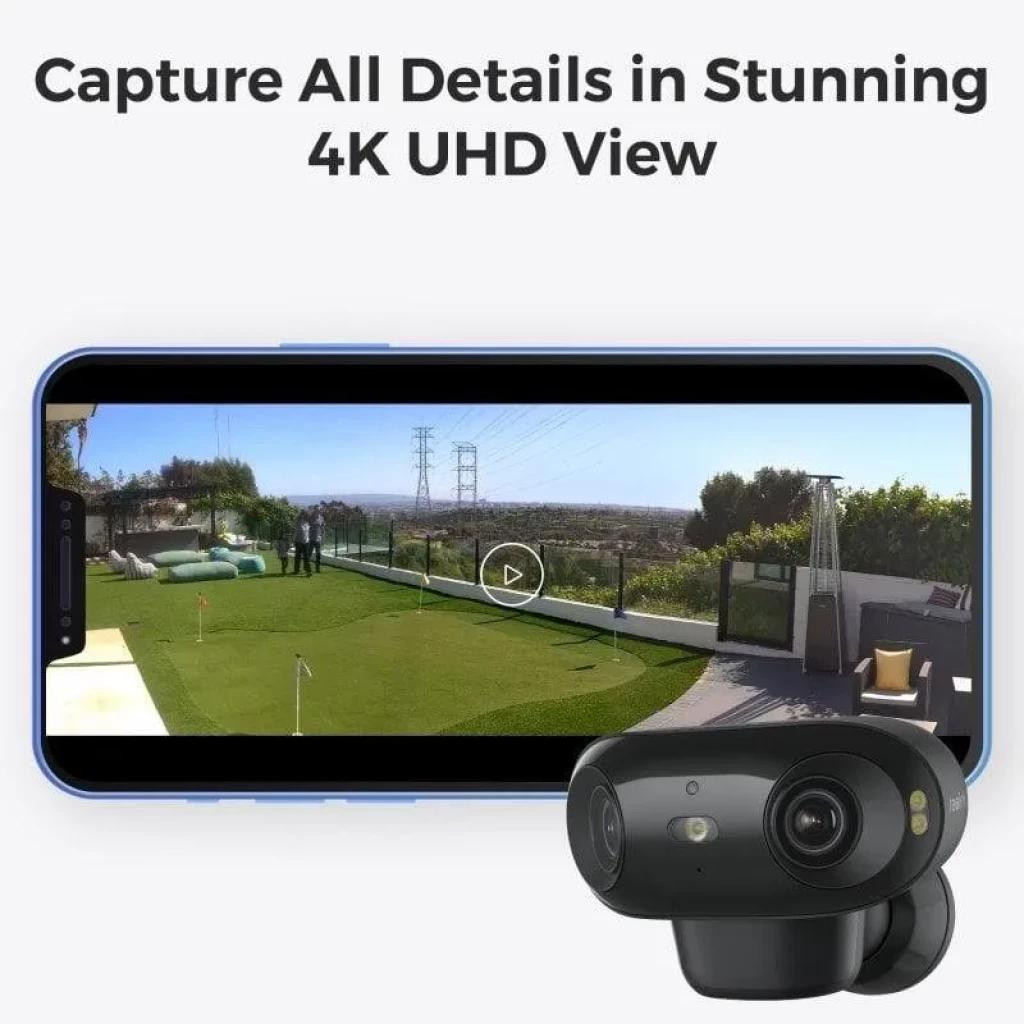 Reolink Argus Series B740X, lente dual 180°, 4K 8MP