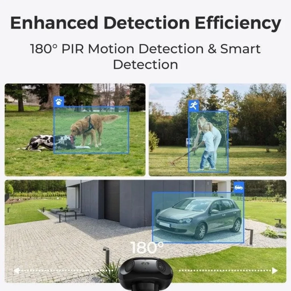 Reolink Argus Series B740X Blanco con detección PIR inteligente