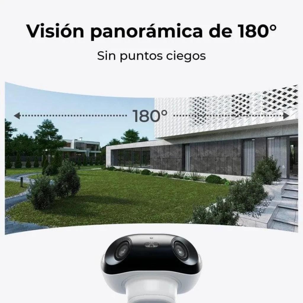 Reolink Argus Series B740X blanca con visión panorámica 180°