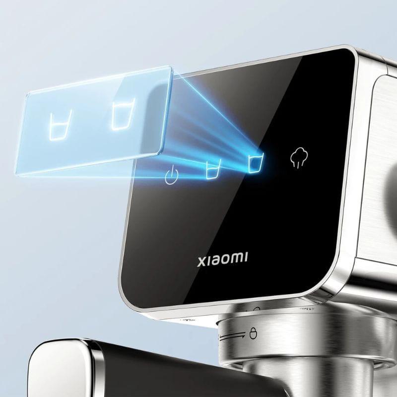 Xiaomi Semi-automatic Espresso Machine - Cafetera Semiautomática 20 Bares imagen pantalla iluminada