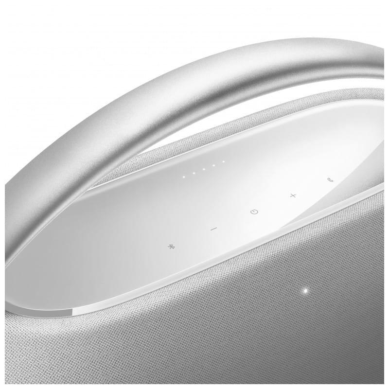 Harman Kardon Go + Play 3.Bluetooth Compacto Gris - Altavoz portátil detalle de los mandos