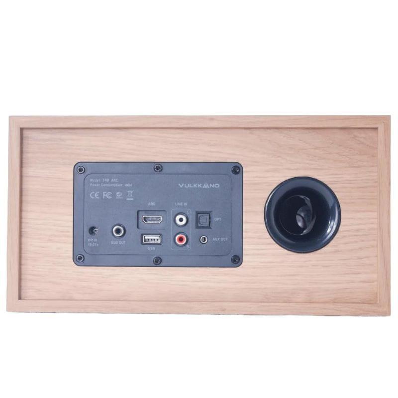 VULKKANO T40 ARC Altavoz de Sobremesa imagen trasera