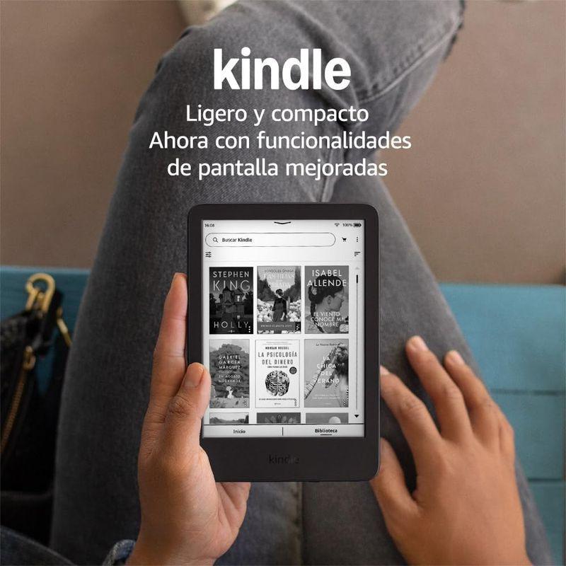 Frontal de Amazon Kindle (2024), 6 HD Verde Matcha - e-Reader