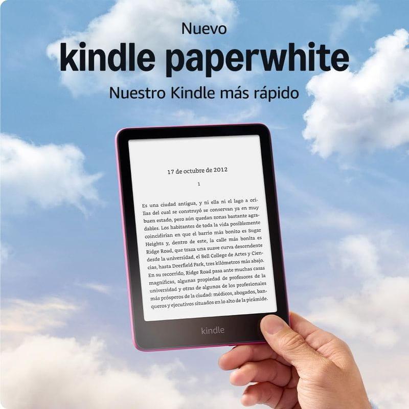 Frontal de Amazon Kindle Paperwhite 12ª Gen (16GB) Frambuesa - e-Reader