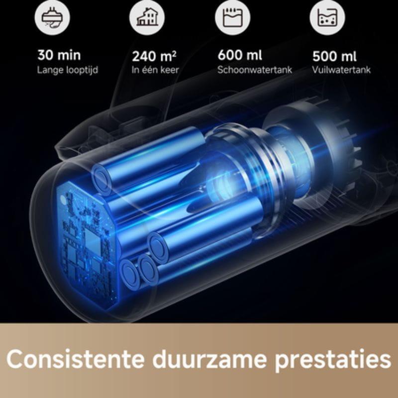 MOVA K30 - Aspiradora sin cable imagen interior del motor