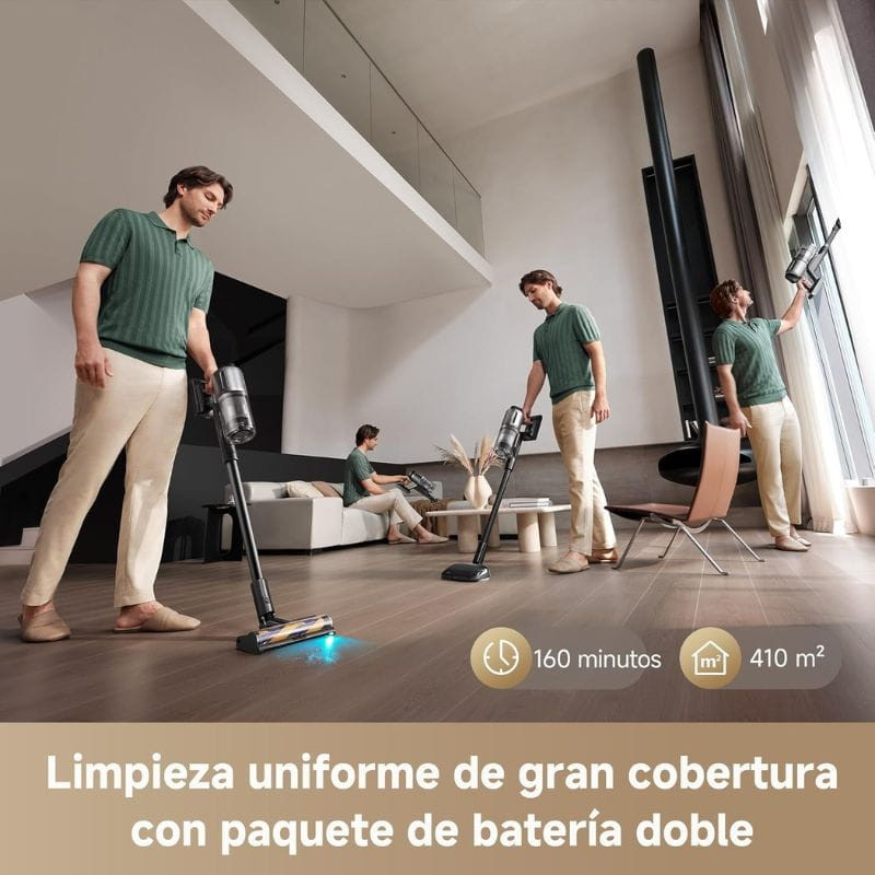 Dreame Z40 - Aspiradora sin Cable con batería de repuesto
