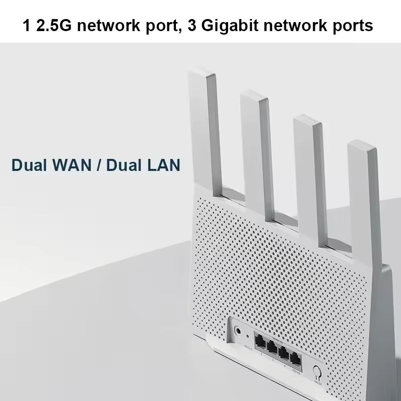 Puertos de Xiaomi Router BE3600 WiFi 7