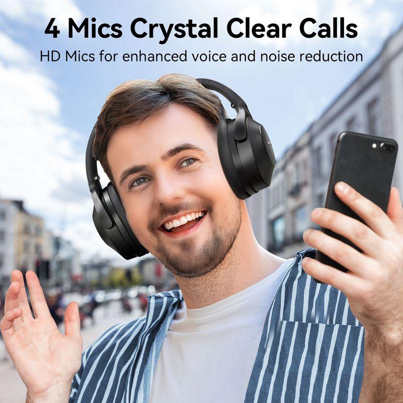 Microphones de Earfun Wave Life Bluetooth Noir