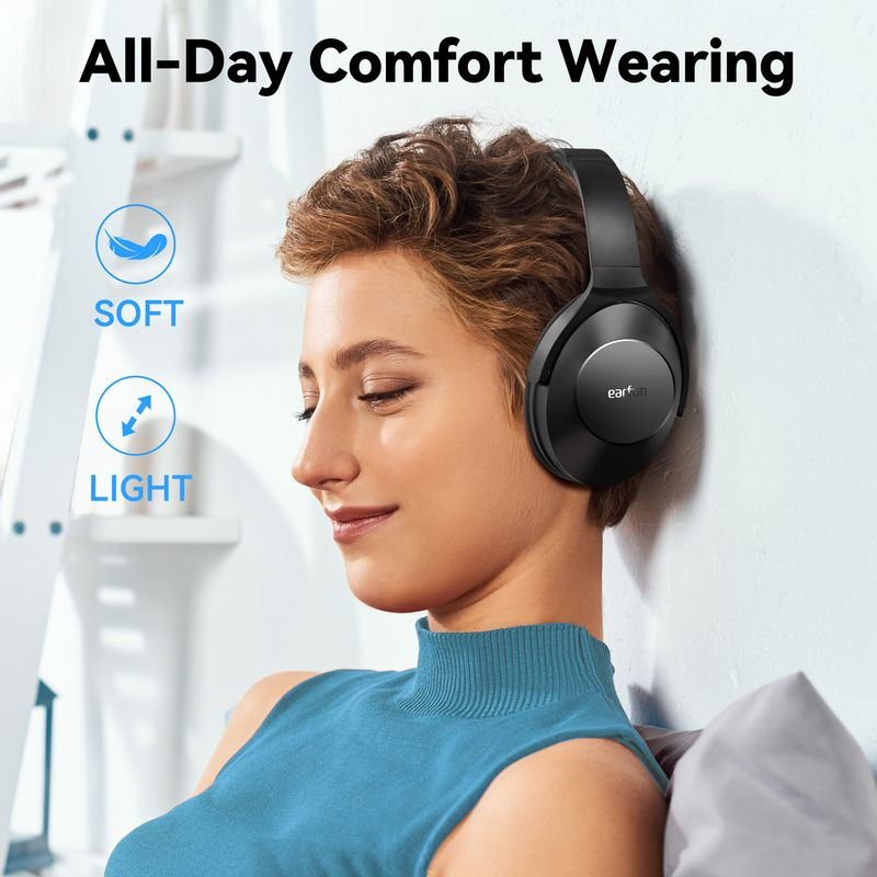 Confortable Earfun Wave Life Bluetooth Noir