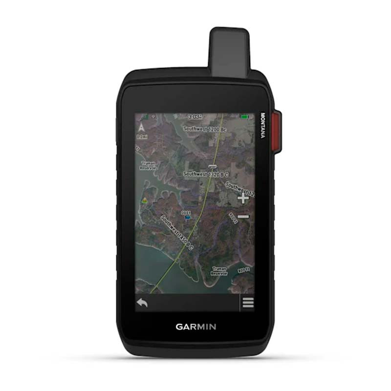 Garmin Montana 710i - vistas de satélite