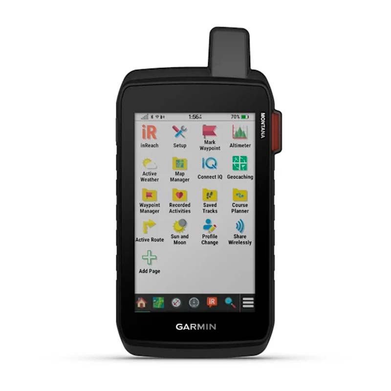 Garmin Montana 710i - aplicaciones preinstaladas