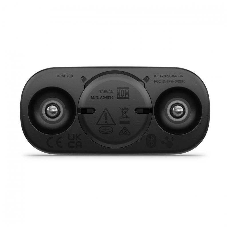 Garmin HRM 200 con correa pectoral M-XL - vista trasera