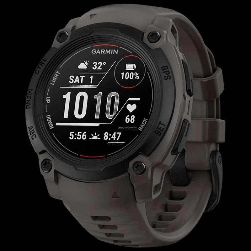 Garmin Instinct E 40mm Negro con Correa Carbón - Reloj Inteligente con GPS