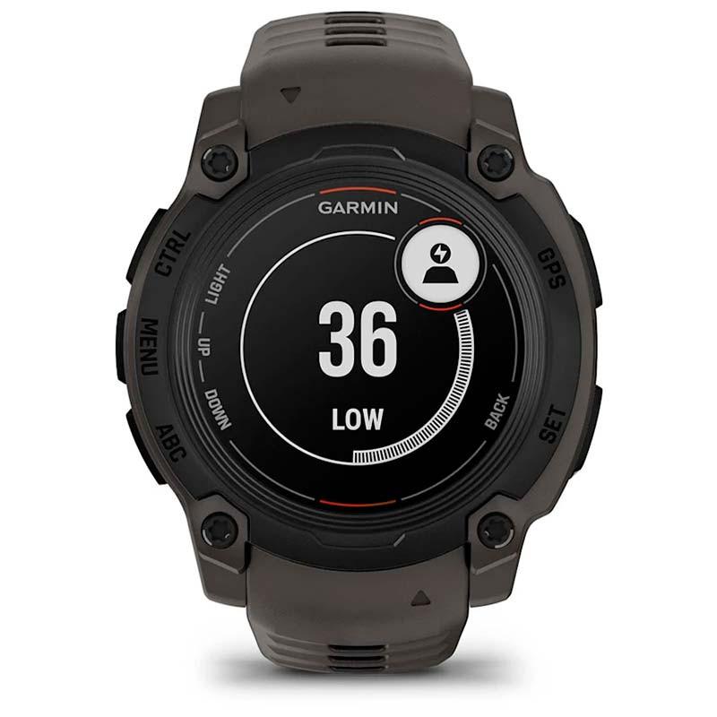 Garmin Instinct E 40mm Negro con Correa Carbón - energía