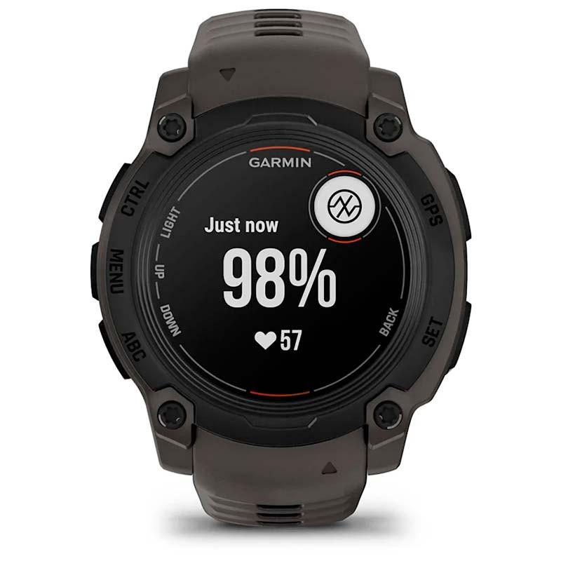 Garmin Instinct E 40mm Negro con Correa Carbón - pulsioxímetro