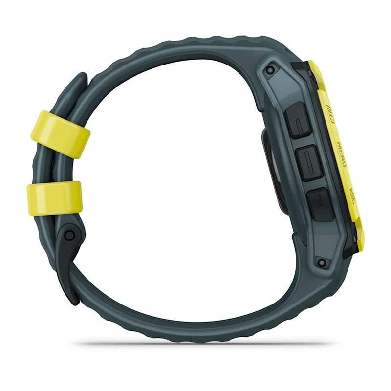 Garmin Instinct E 40mm Amarillo con Correa Gris - lateral izquierdo