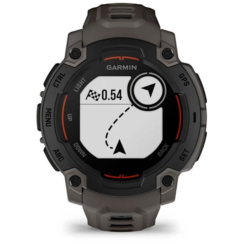 Garmin Instinct E 45mm Negro con Correa Carbón - GPS integrado