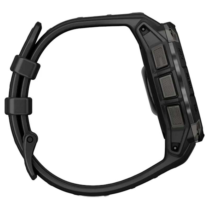 Garmin Instinct 3 AMOLED 45mm Negro con Correa Negra - lateral izquierdo