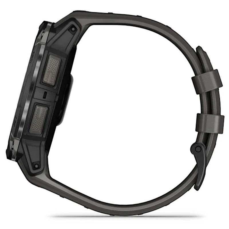 Garmin Instinct 3 AMOLED 50mm Negro con Correa Carbón - lateral derecho