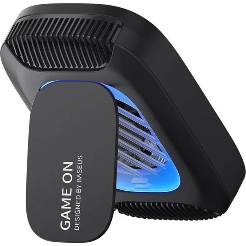 Baseus MagPro II Ultra-Thin - Suporte com refrigeração e imagem traseira em funcionamento