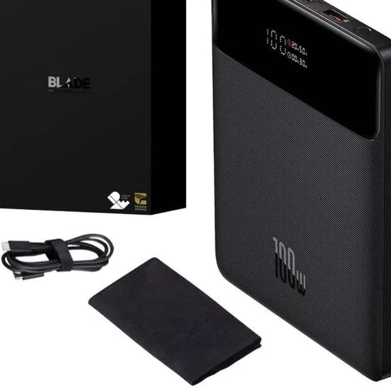 Baseus Blade 20000 mAh 100W - Power Bank contenido del paquete