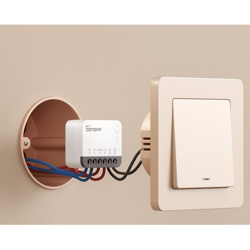 SONOFF Zig-Bee ZBMINIR2 imagen de colocación