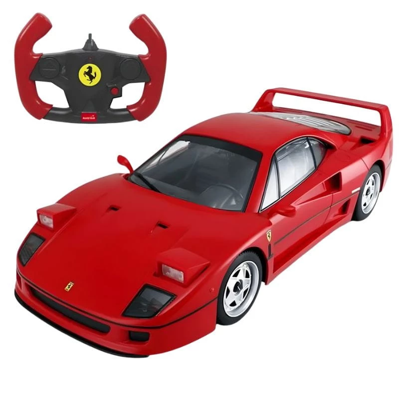 RASTAR R/C 1:14 Ferrari F40 Carro de controle remoto vermelho