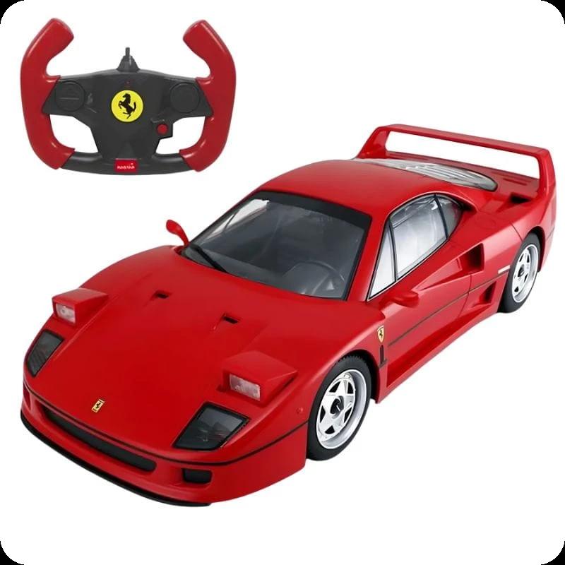 RASTAR R/C 1:14 Ferrari F40 Coche Radiocontrol Rojo