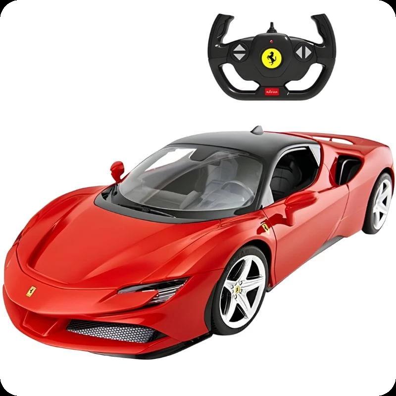 RASTAR R/C 1:14 Ferrari SF90 Stradale  Voiture Radiocommandée Rouge