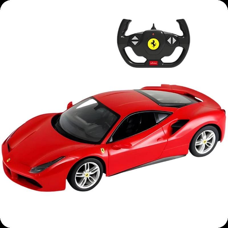 RASTAR 1:14 RC Ferrari 488 GTB Carro de Controlo Remoto Vermelho