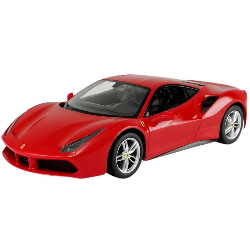 RASTAR 1:14 RC Ferrari 488 GTB Carro de controle remoto vermelho, imagem lateral
