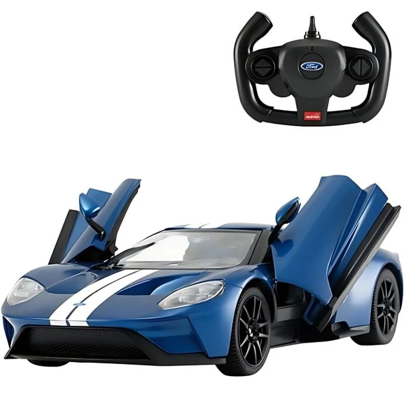 Voiture radiocommandée RASTAR 1/14 Ford GT - Bleu