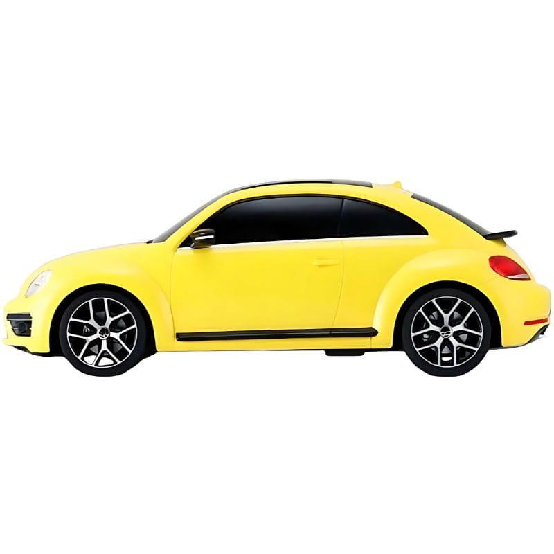 Coche Radio control RASTAR 1/14 Volkswagen Beetle Amarillo, imagen de perfil