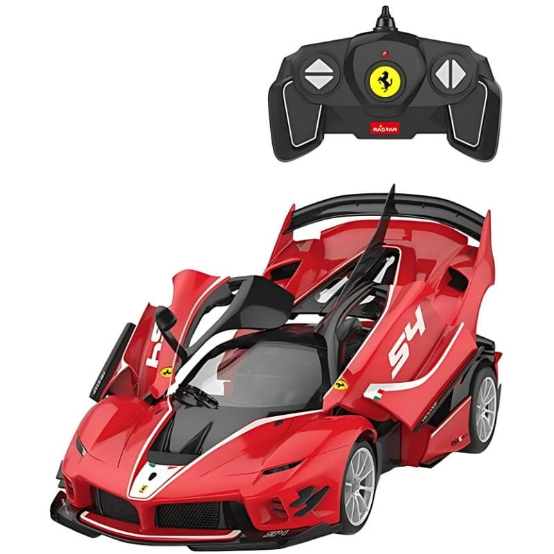 Voiture radiocommandée à assemblage RASTAR 1/18 Ferrari FXXK Rouge