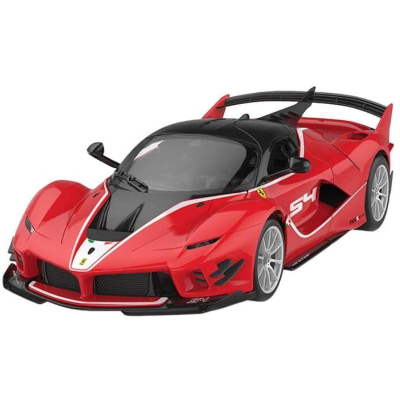 Voiture radiocommandée à monter soi-même RASTAR 1/18 Ferrari FXXK Rouge, vue de face